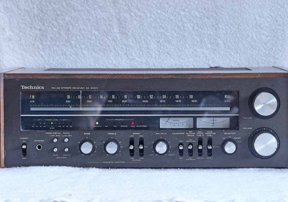 松下 Technics SA-600A FM/AM 收扩机