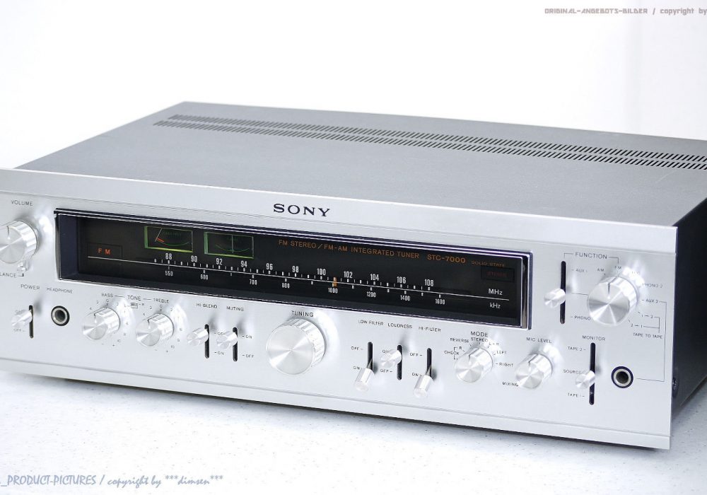 索尼 SONY STC-7000 FM Tuner 收音头