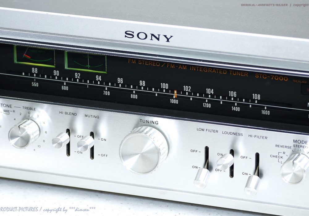 索尼 SONY STC-7000 FM Tuner 收音头