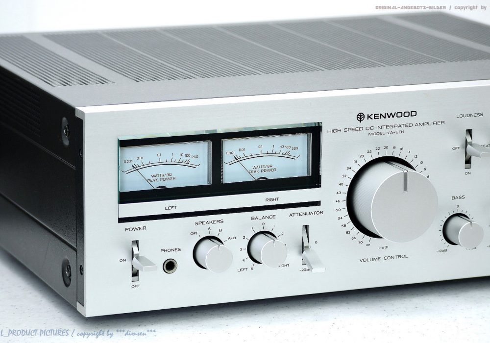 KENWOOD KA-801 High-End 功率放大器