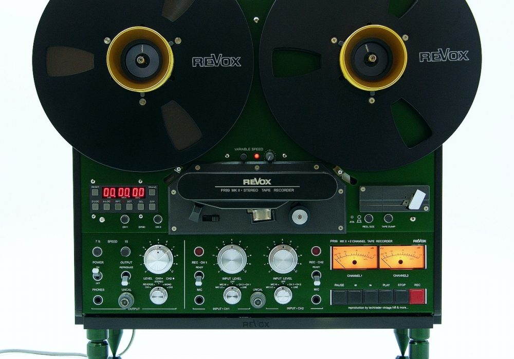 ReVox PR99 MKII 2-track 开盘机
