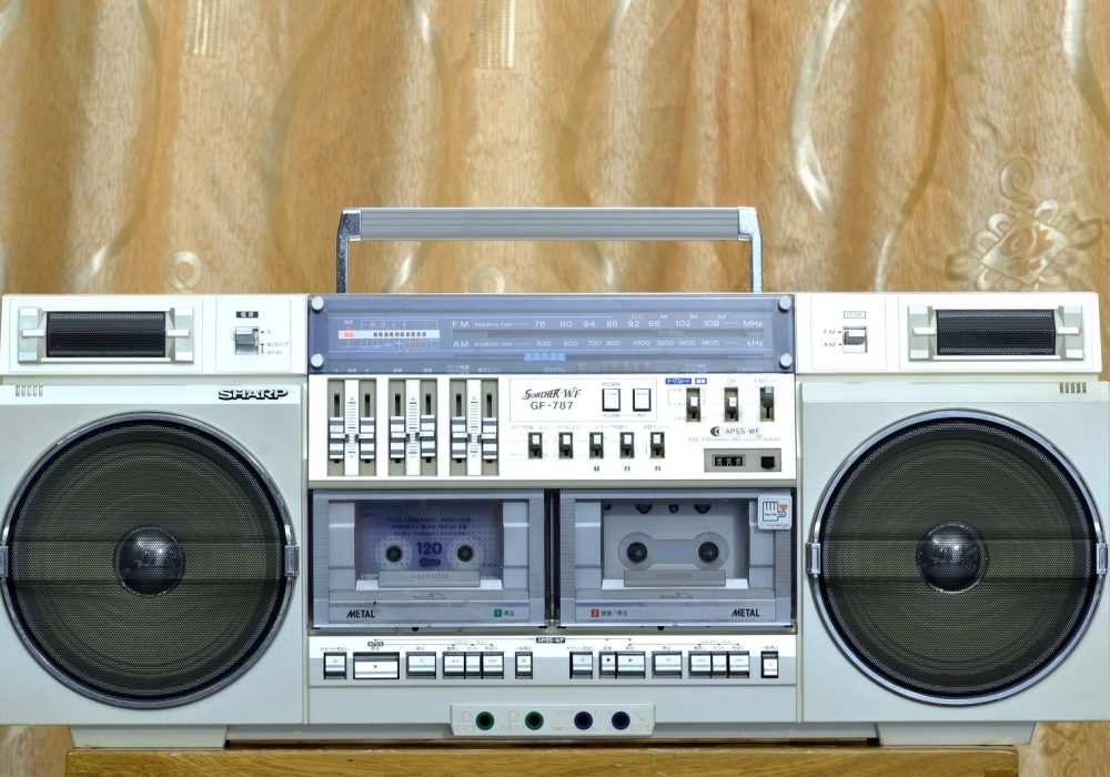 夏普 SHARP GF-787 双卡 收录机
