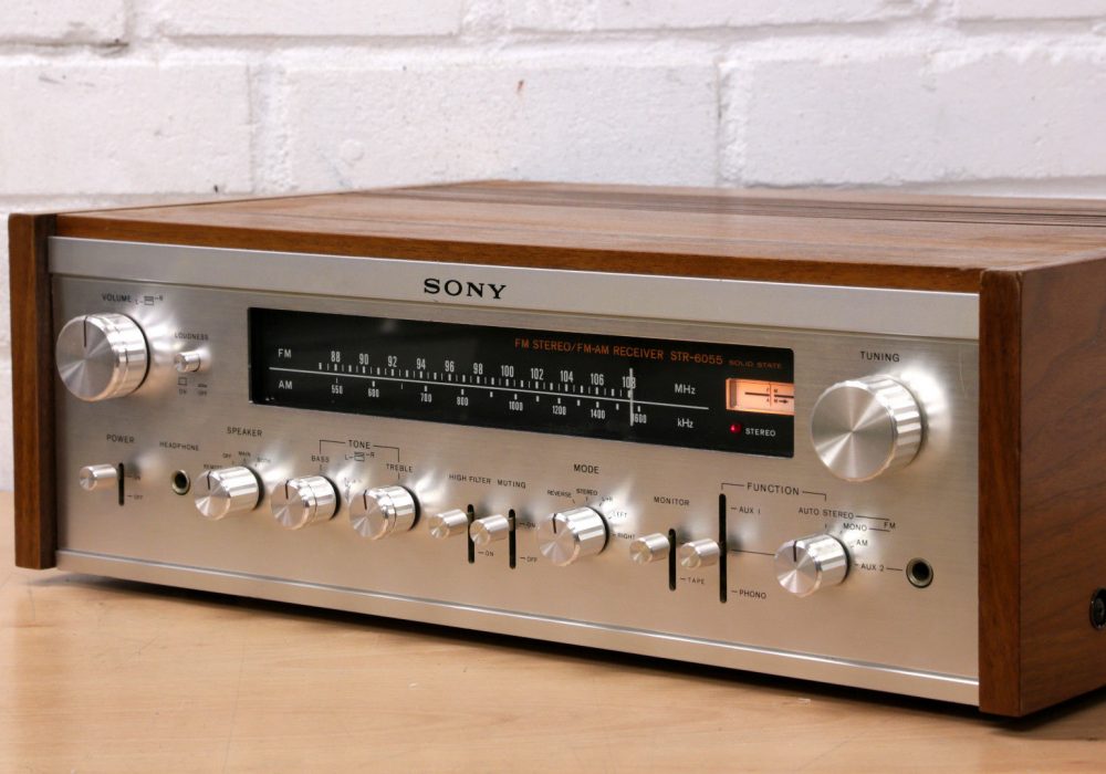 索尼 SONY STR-6055 Hi-Fi FM/AM 收扩机