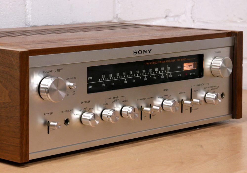 索尼 SONY STR-6055 Hi-Fi FM/AM 收扩机