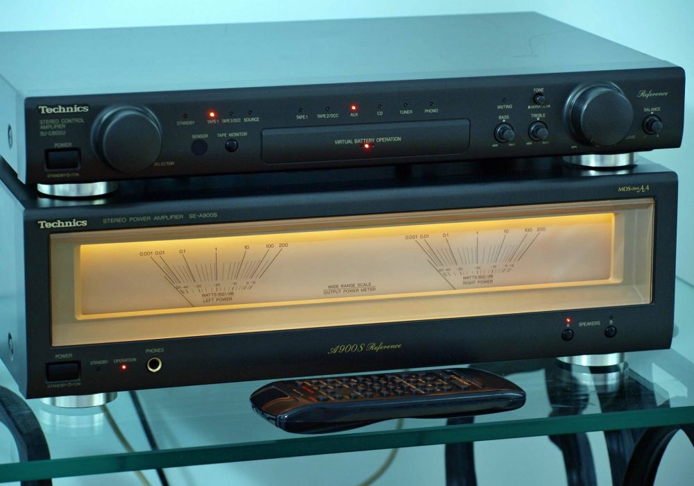 Technics SU-C800U + Technics SE-A900S 前后级 功率放大器