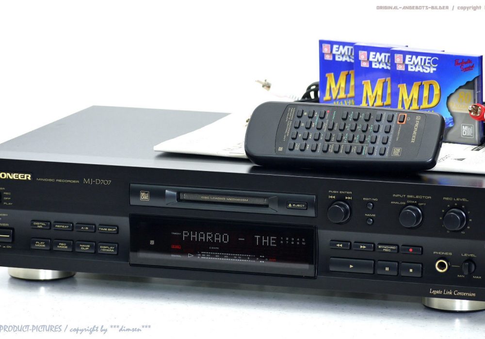 PIONEER MJ-D707 High-End MD播放/录音机