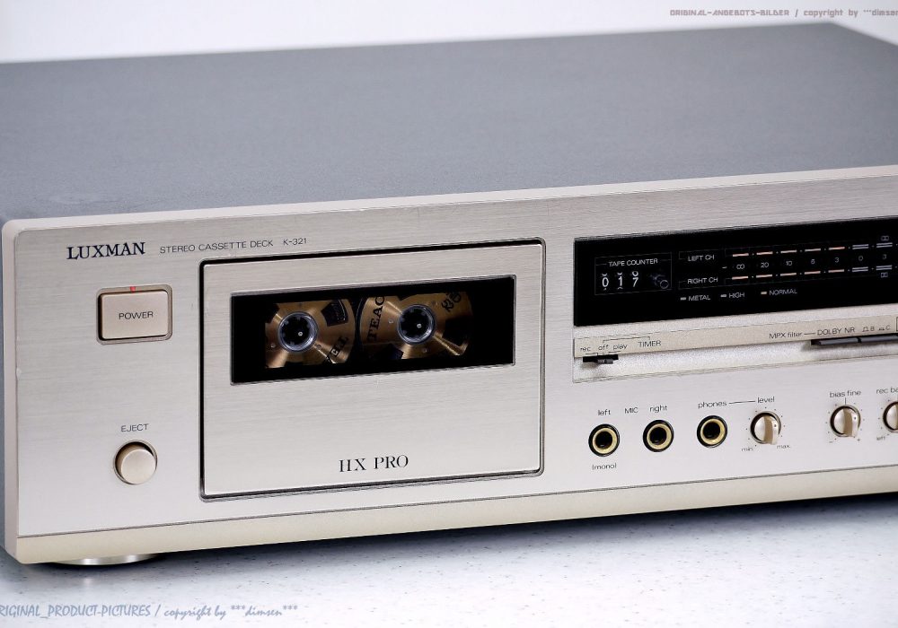 力士 LUXMAN K-321 卡座