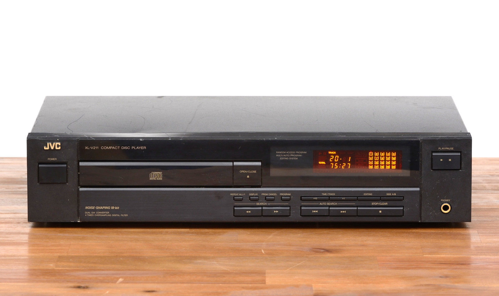 JVC Single Disc CD Player Model XL-V211 - town-green.com