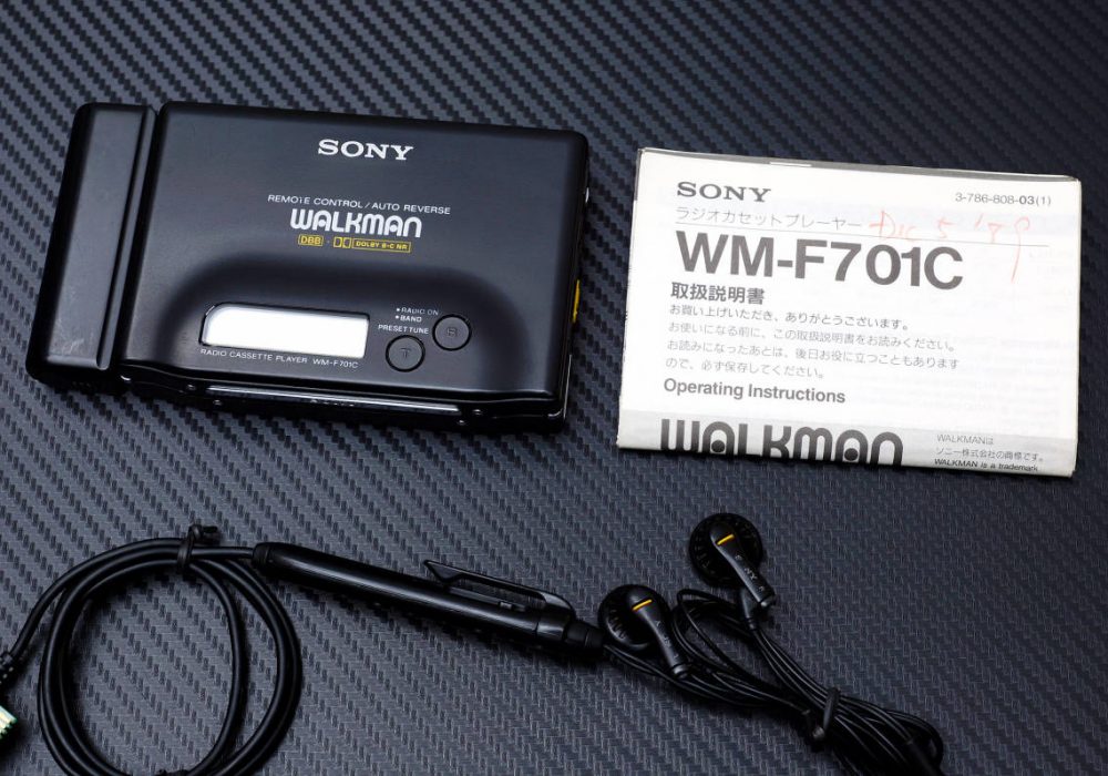 SONY WM-F701C WALKMAN 磁带随身听