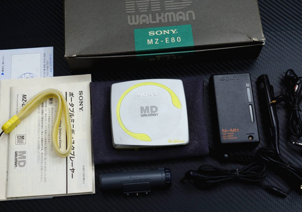 SONY MZ-E80 MD WALKMAN MD随身听