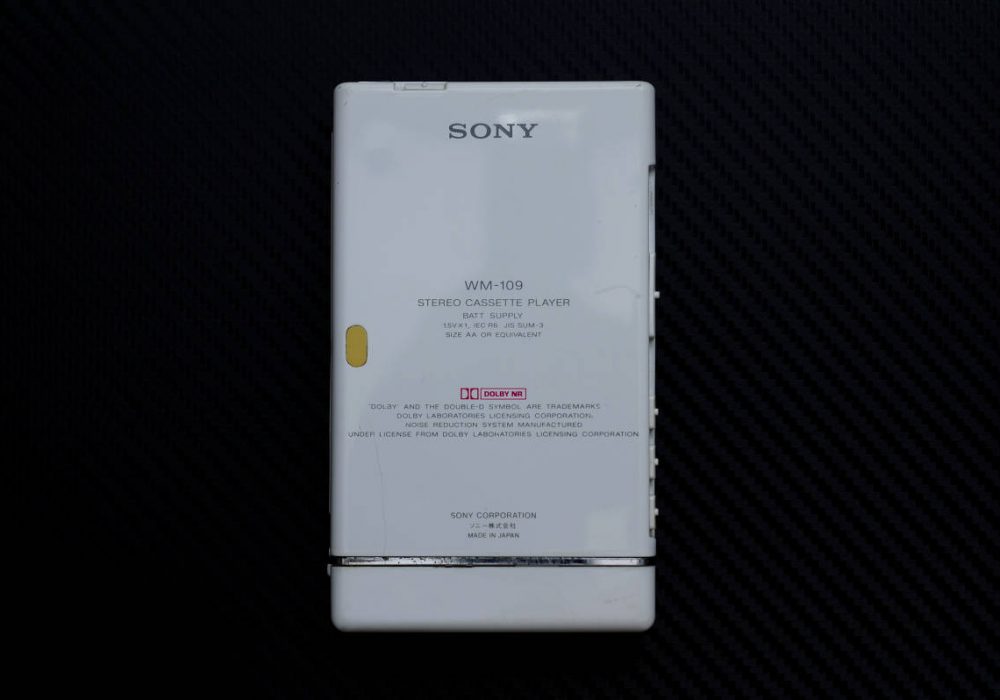 SONY WM-109 WALKMAN 磁带随身听