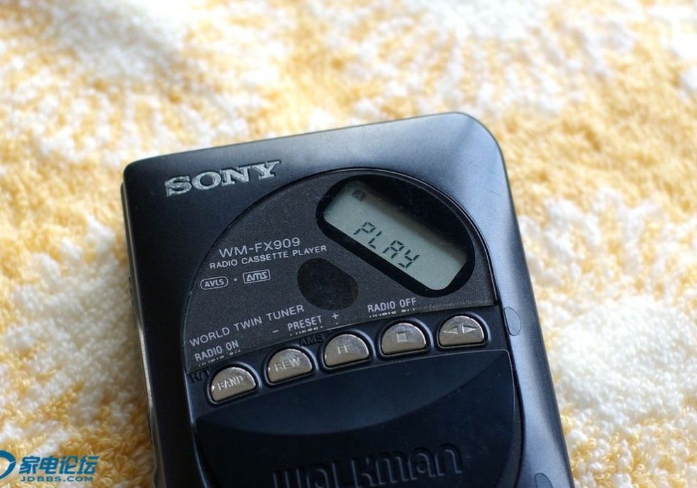 索尼 SONY WM-FX909 磁带随身听