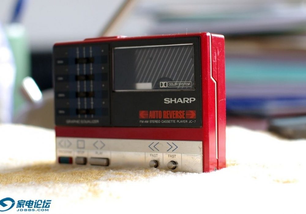 夏普 SHARP JC-7 磁带随身听