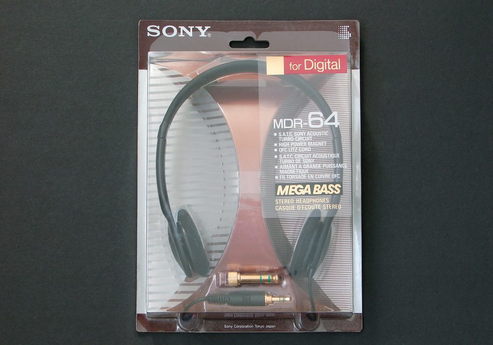 索尼 SONY MDR-64 小型头戴式耳机