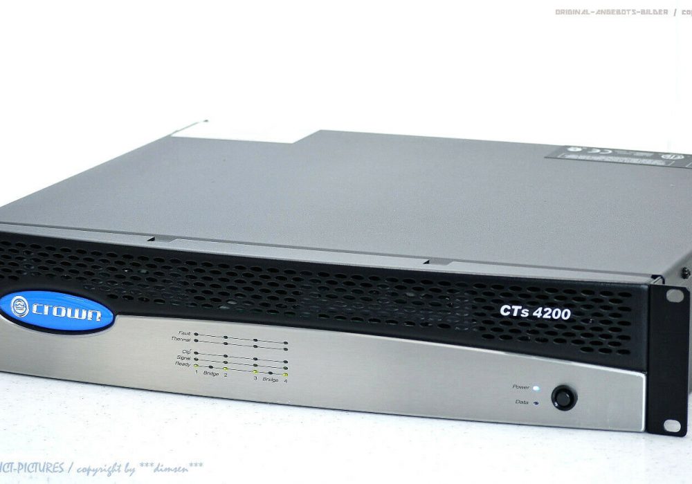 CROWN CTS 4200 专业级功率放大器
