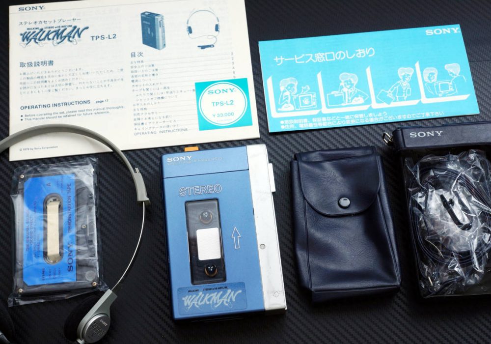 索尼 SONY TPS-L2 WALKMAN 初代 磁带随身听