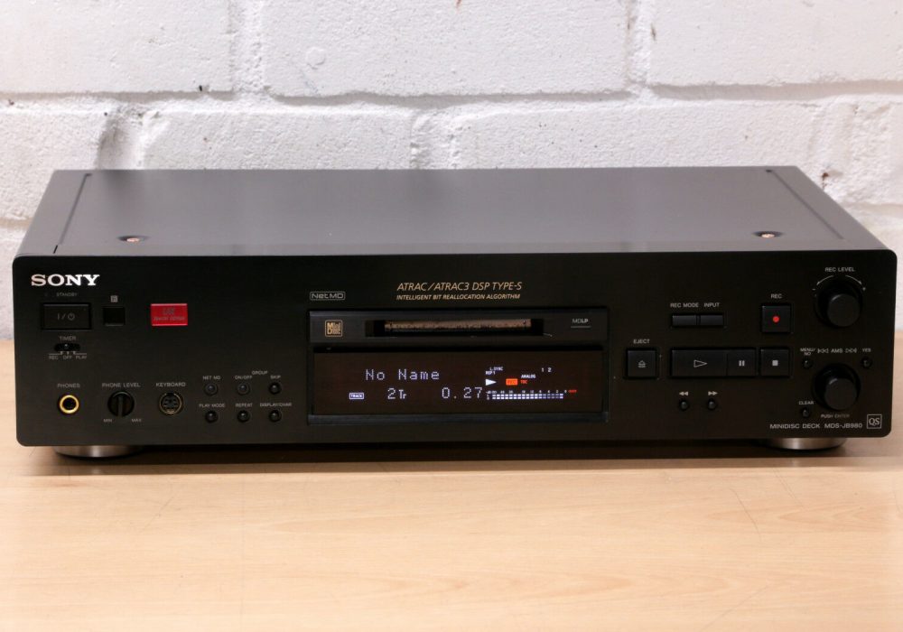 索尼 SONY MDS-JB980 Mini-Disc MD台机