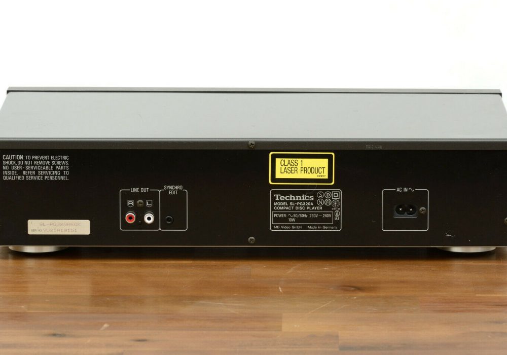 Technics SL-PG320A CD播放机
