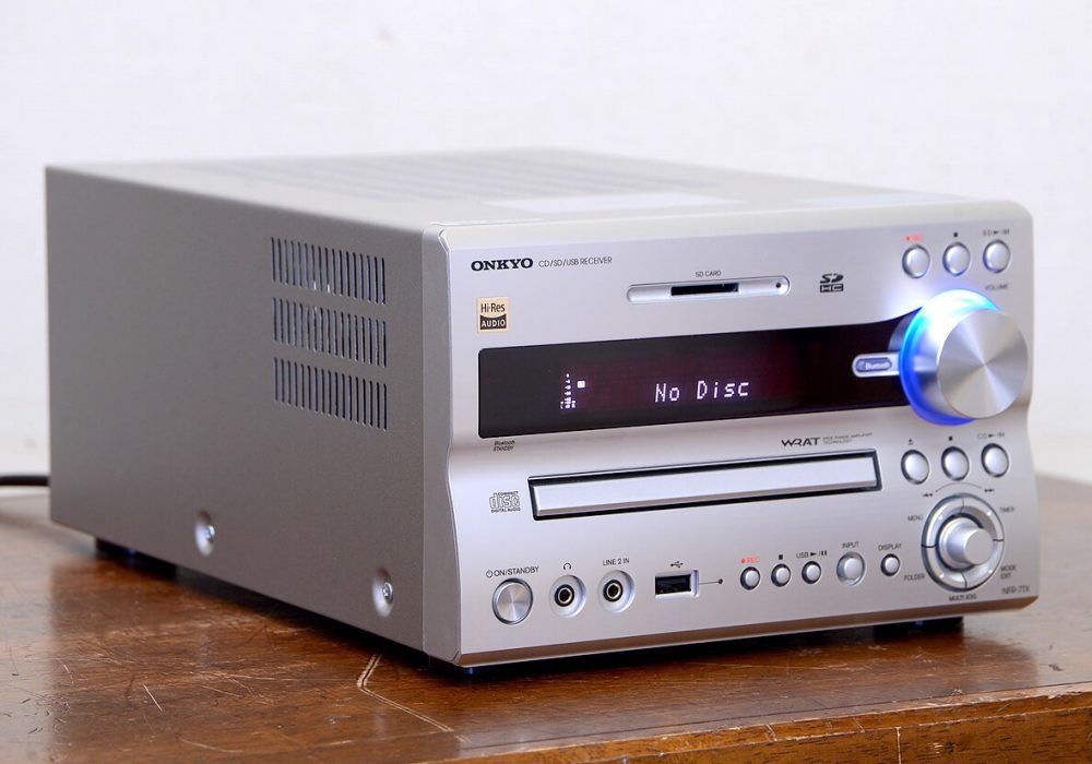 ONKYO X-NFR7TX CD/SD/Bluetooth/USB 桌面音响主机