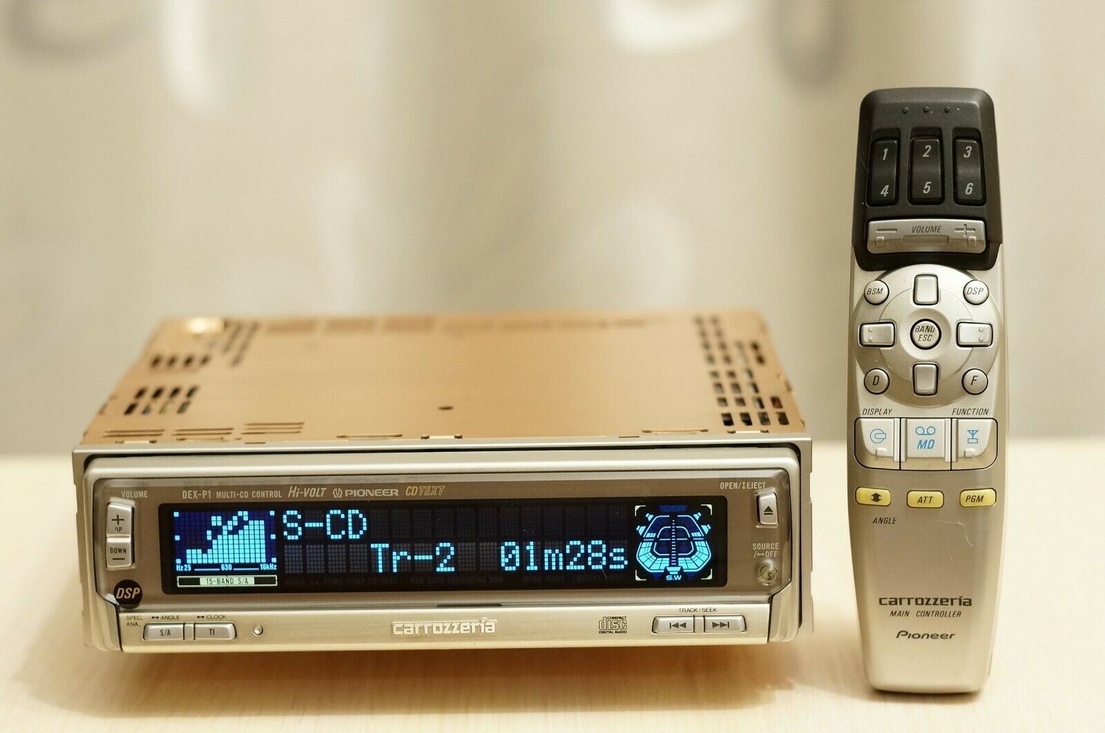 カロッツェリア　DEX-P1用リモコン　CXB2654 カロッツェリア DEX-P1用リモコン CXB2654 carrozzeria 純正リモコン