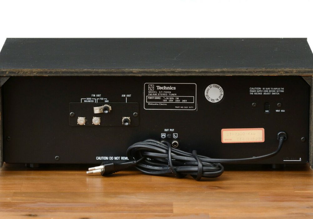 Technics ST-7300K Analog FM/AM Tuner 收音头