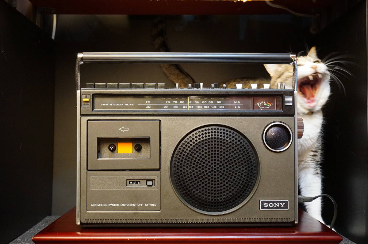 Sony Cf 1980 单卡收录机 Lark Club Sony Cf 1980 单卡收录机 Lark Club