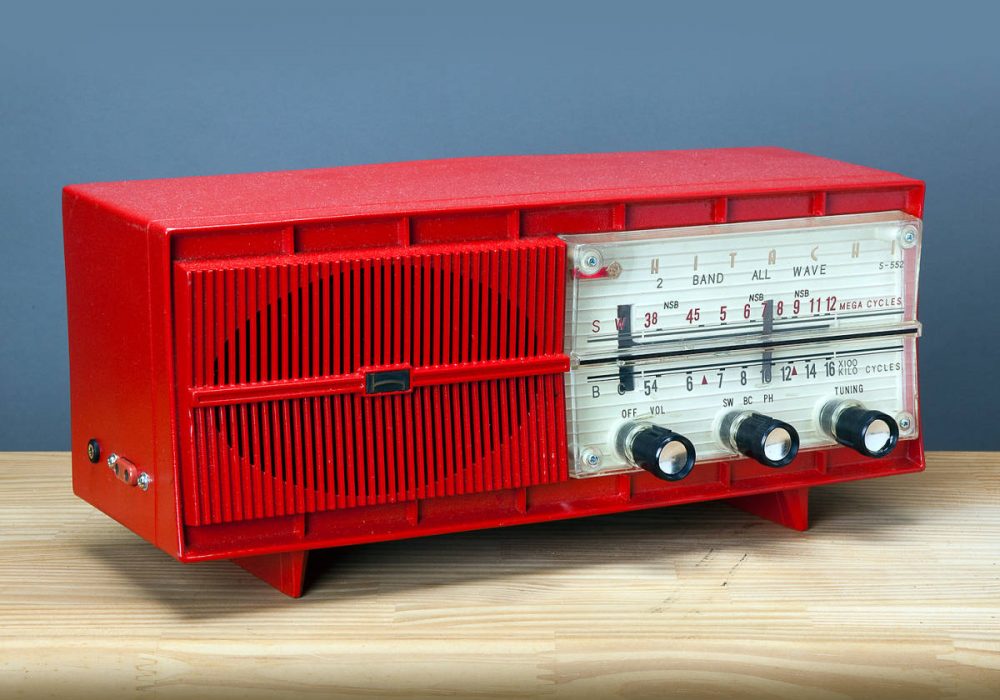 日立 HITACHI S-552 AM/SW 电子管收音机