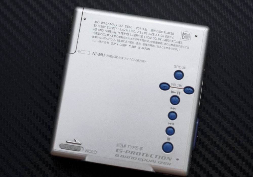 SONY MZ-E510 MD WALKMAN MD随身听