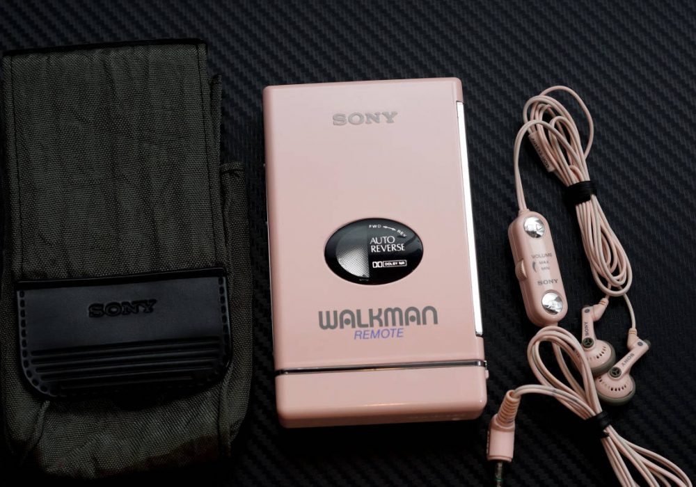 SONY WM-109 PINK WALKMAN 磁带随身听