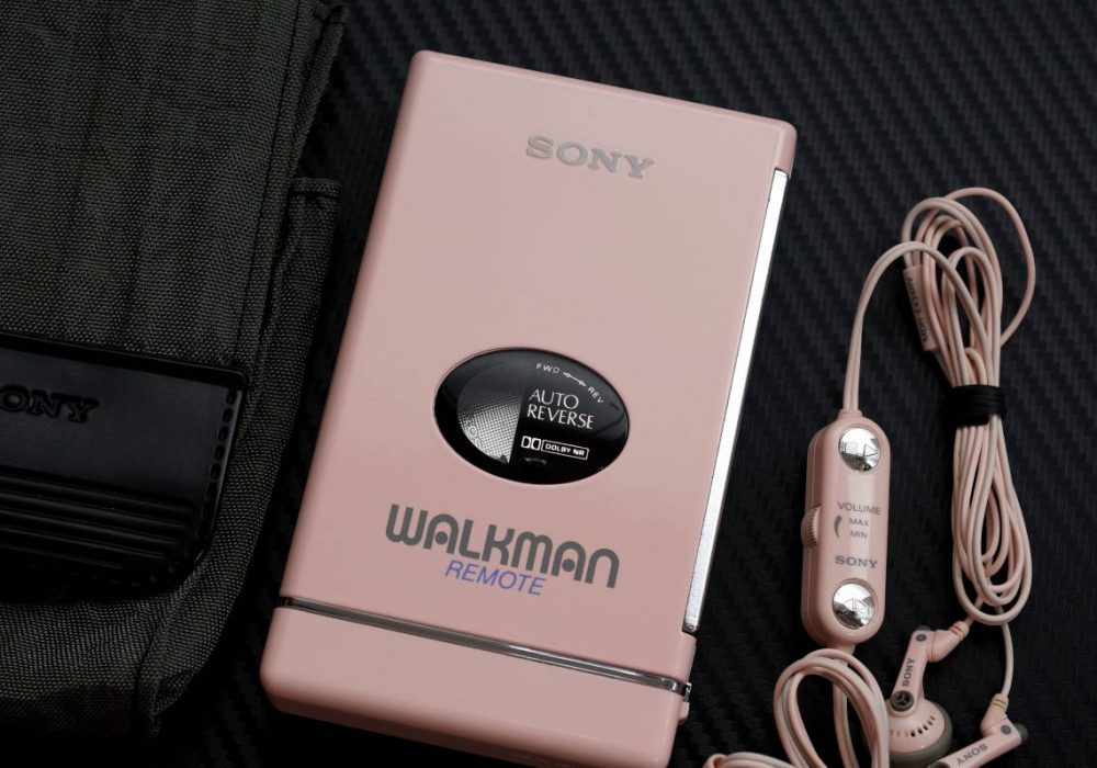 SONY WM-109 PINK WALKMAN 磁带随身听