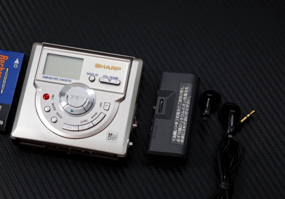 SHARP MD-MS721 MD随身听