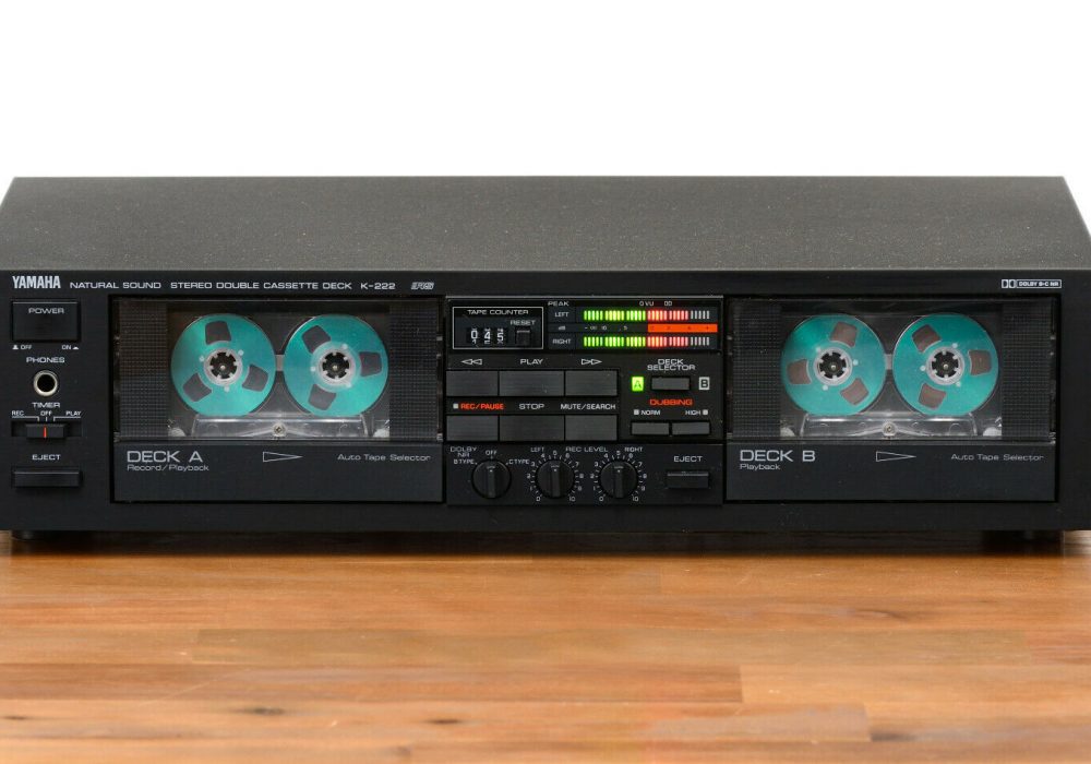 雅马哈 YAMAHA K-222 双卡座 – Lark Club