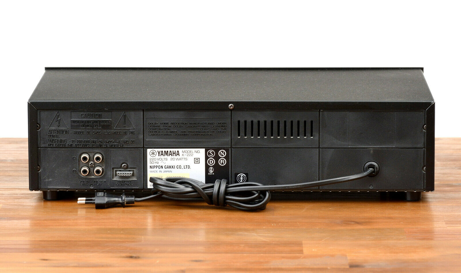 雅马哈 YAMAHA K-222 双卡座 – Lark Club