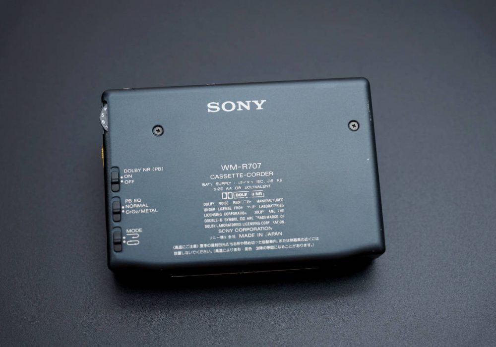 SONY WM-R707 WALKMAN 磁带随身听