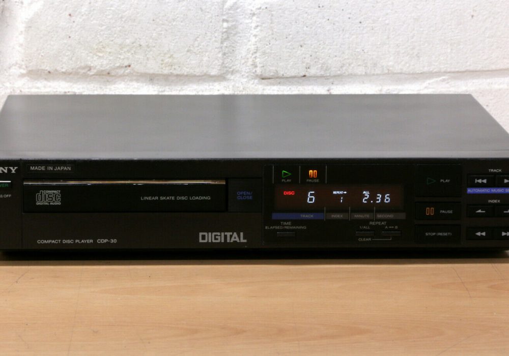 索尼 SONY CDP-30 Hi-Fi CD Player CD播放机