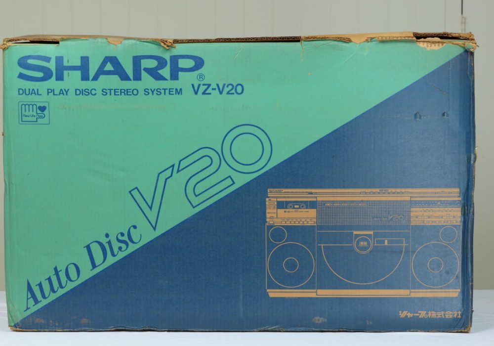 SHARP VZ-V20 磁带/收音/黑胶 一体机