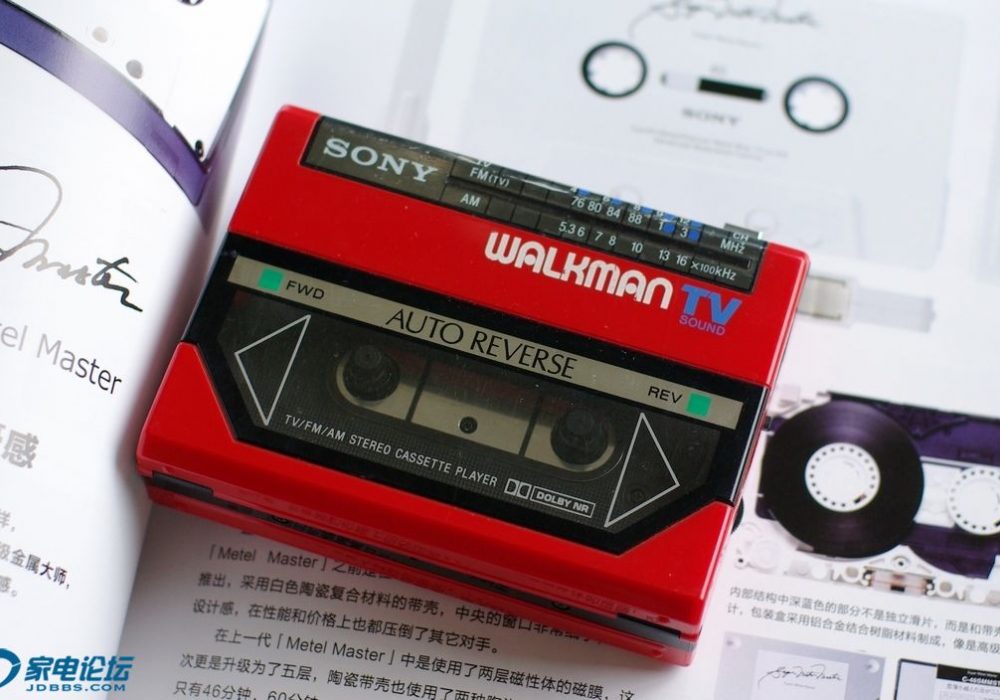 索尼 SONY WM-F55 Walkman 磁带随身听