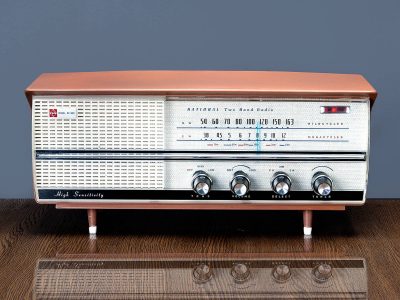 National MODEL BX-300 2BAND MW/SW 电子管收音机