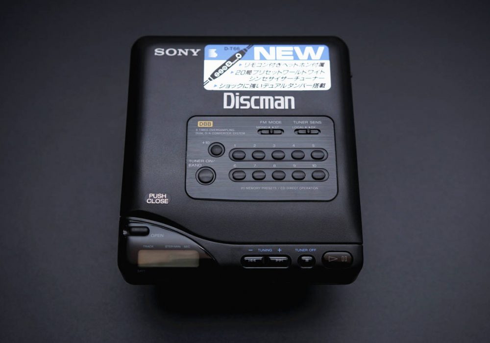 SONY D-T66 Discman CD随身听