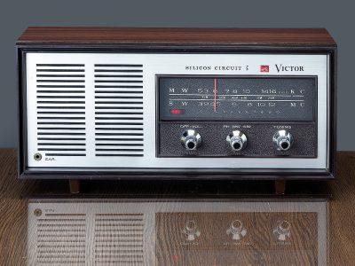 VICTOR MODEL 5H-258 2BAND MW/SW 收音机