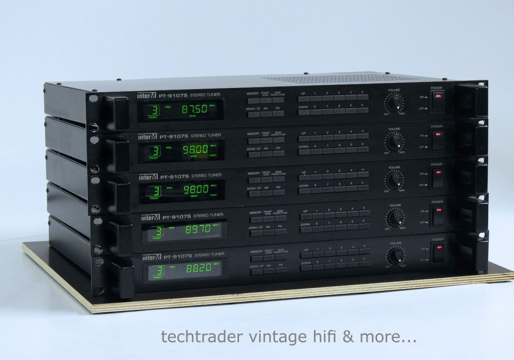 InterM PT-9107s 高性能调幅/调频调谐器 收音头