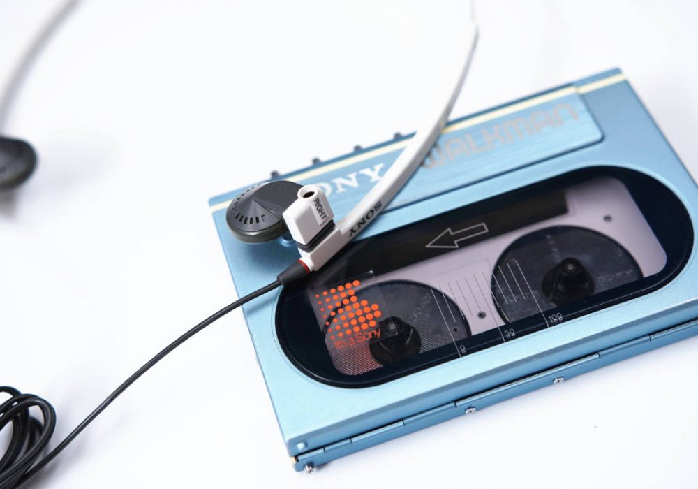 SONY WM-20 WALKMAN 磁带随身听 + MDR-W30L 耳机