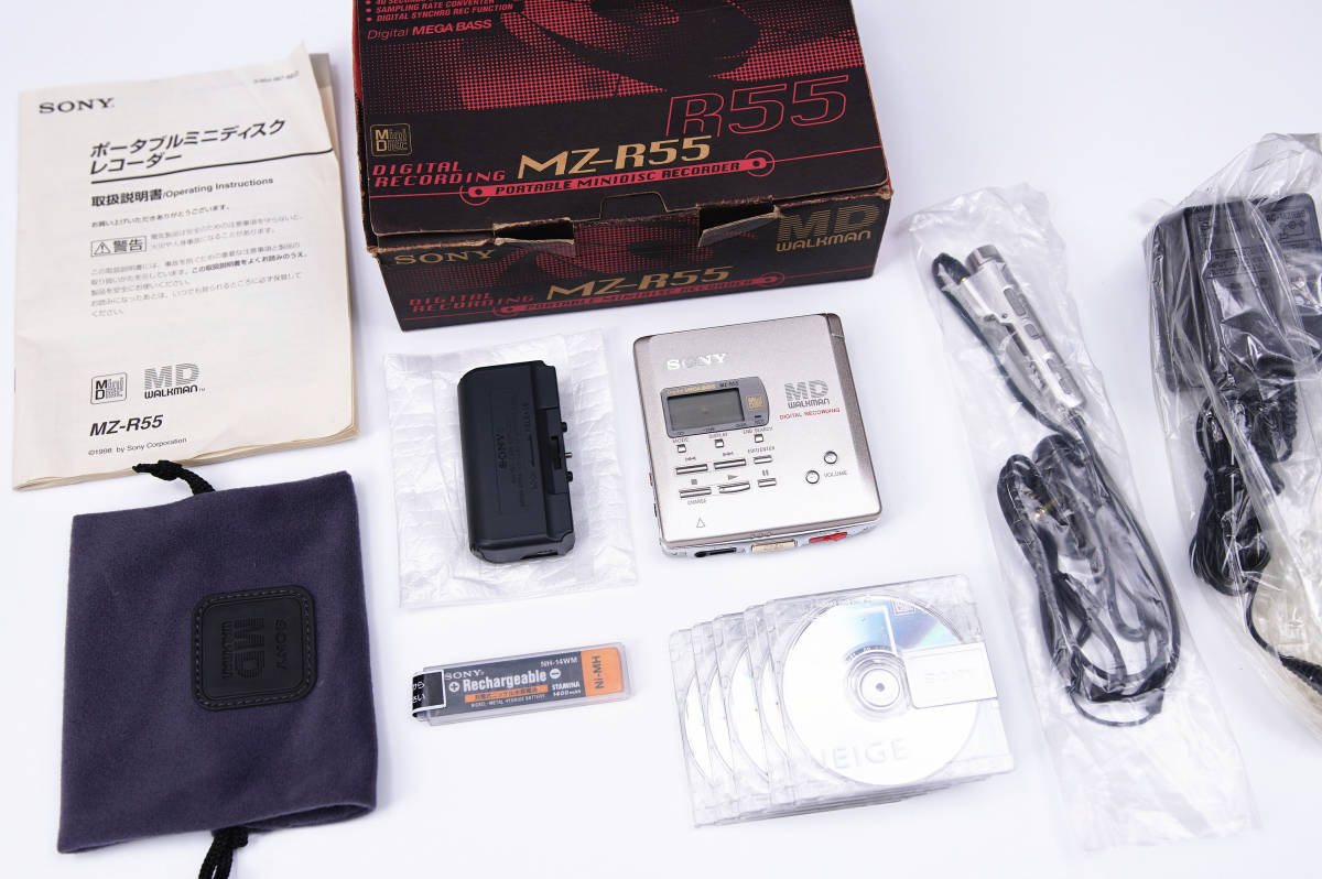 SONY MZR55 MD WALKMAN MD随身听 Lark Club