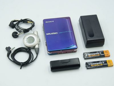 ◆動作極美品◆SONY　WM-EX9　ソニーウォークマン　カセットプレーヤー　ブルー