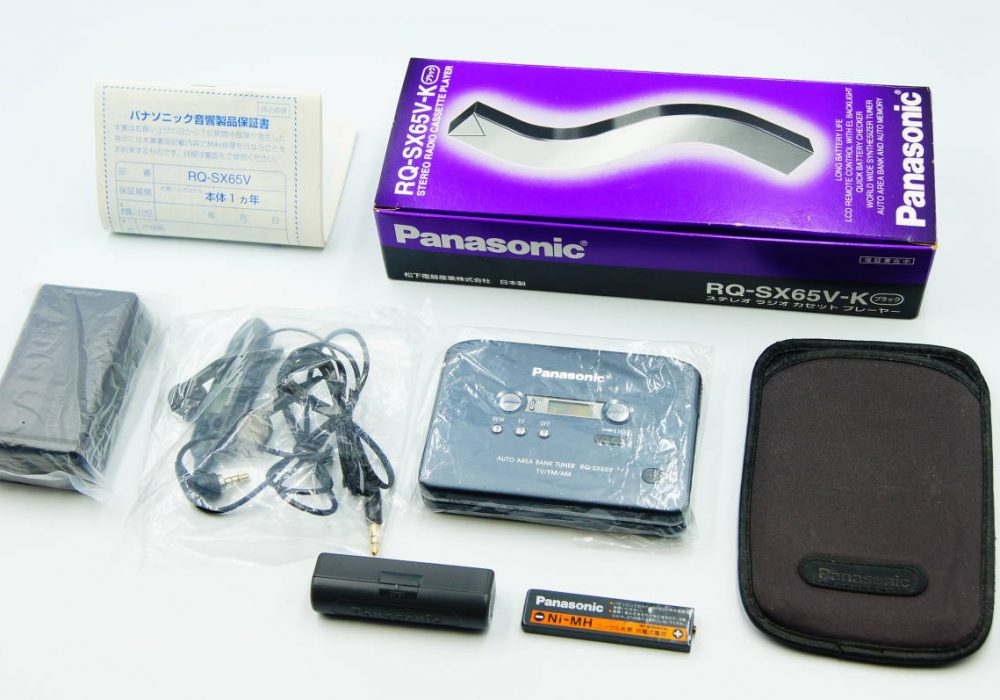 ◆新品同様◆Panasonic　RQ-SX65V-K　パナソニック　ステレオラジオカセットプレーヤー