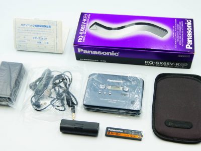 ◆新品同様◆Panasonic　RQ-SX65V-K　パナソニック　ステレオラジオカセットプレーヤー