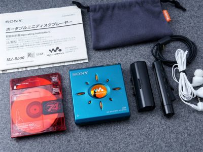 SONY MD WALKMAN MZ-E500 MD随身听