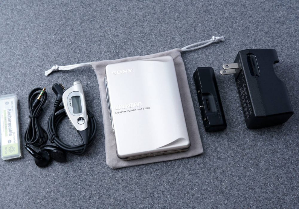 索尼 SONY 索尼 WLAKMAN ポータブルカセットプレイヤー WM-EX900 シルバー