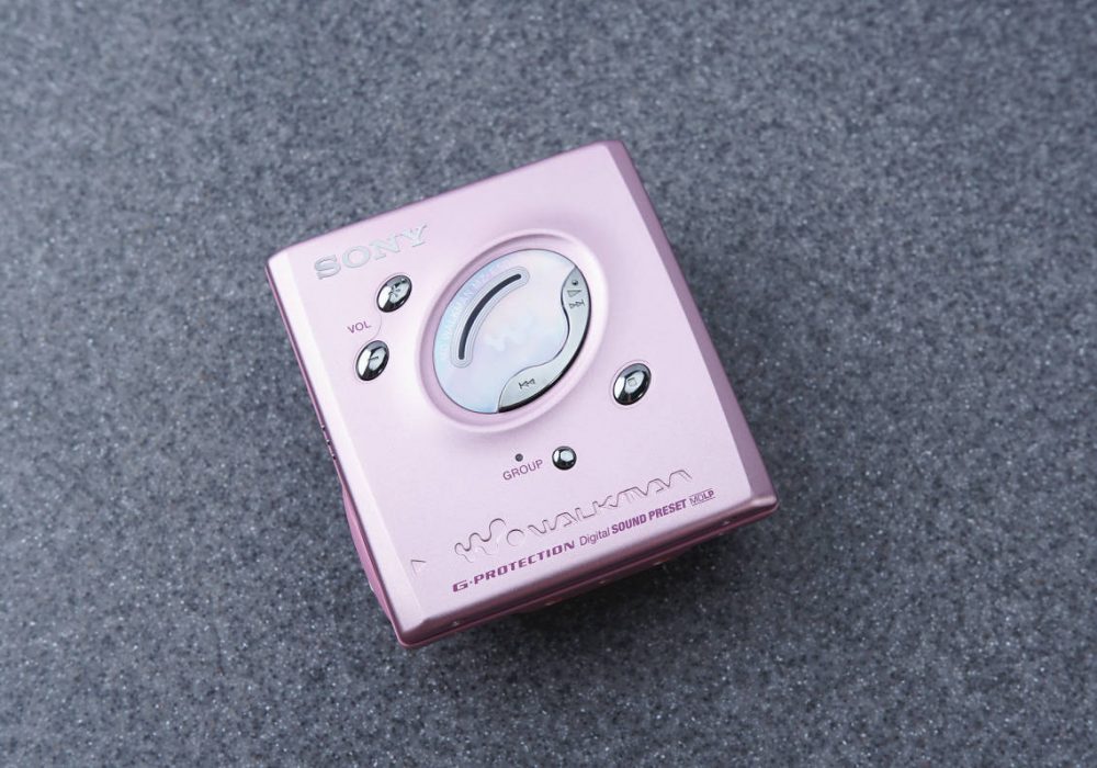 ★新品同様★ SONY ソニー WALKMAN ポータブルMDプレーヤー MZ-E505 PINK