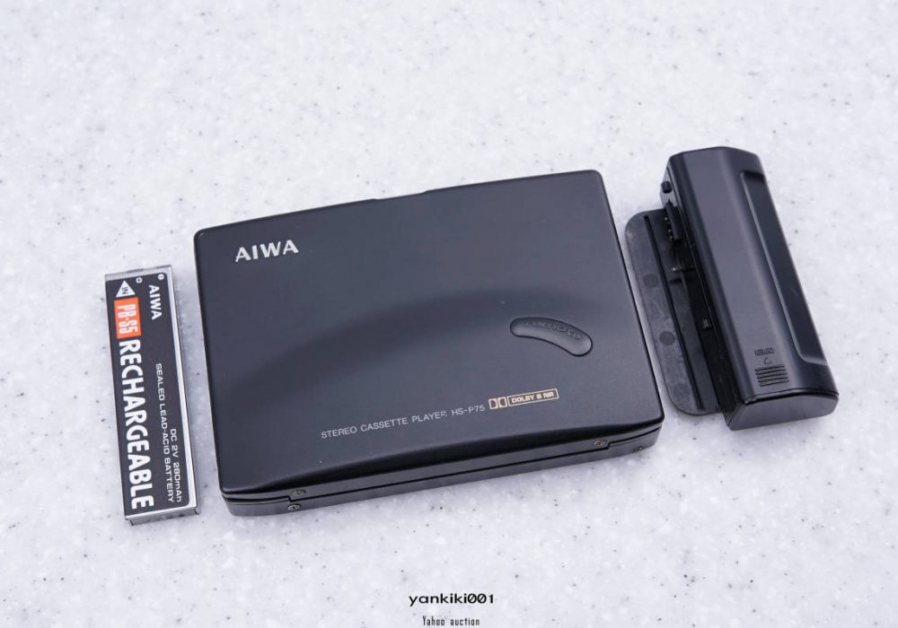 AIWA アイワ カセットプレーヤー HS-P75 BLACK